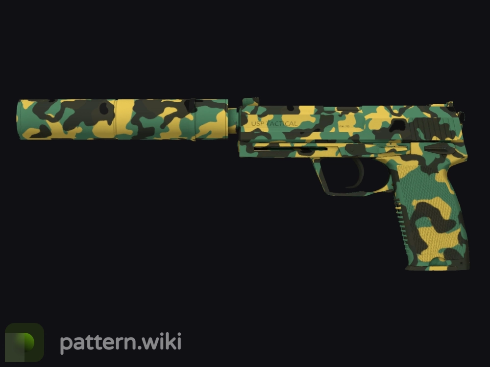 USP-S Overgrowth seed 123