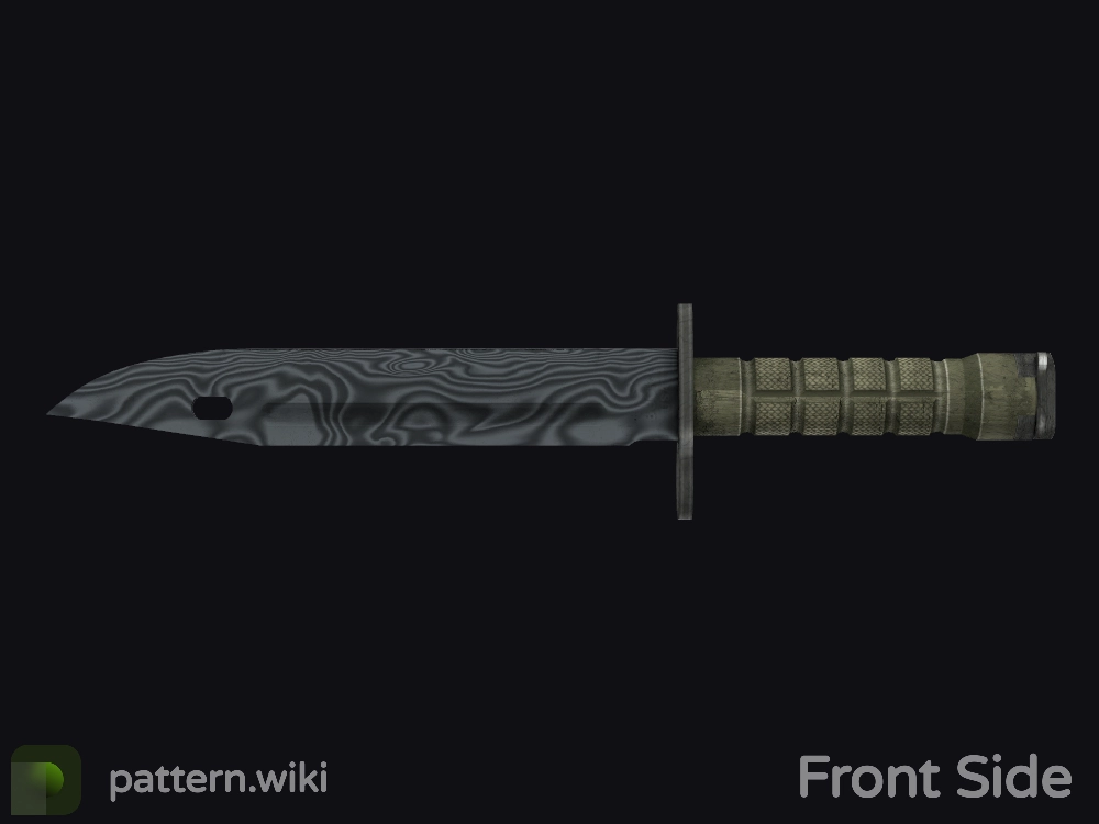 Bayonet Damascus Steel seed 979