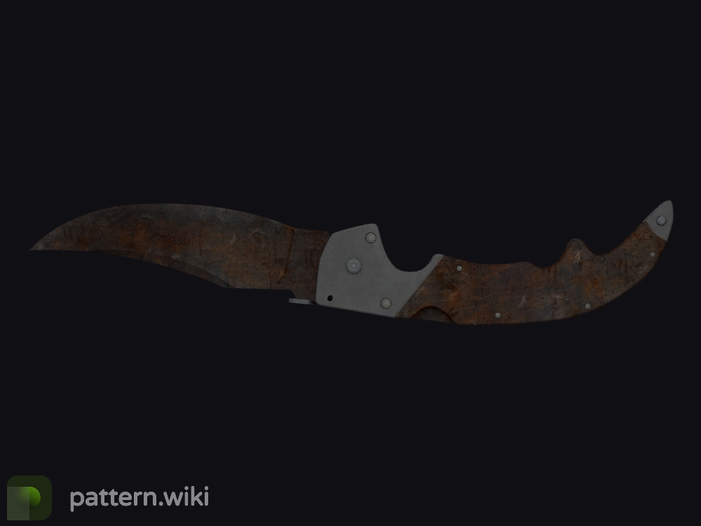 Falchion Knife Rust Coat seed 574