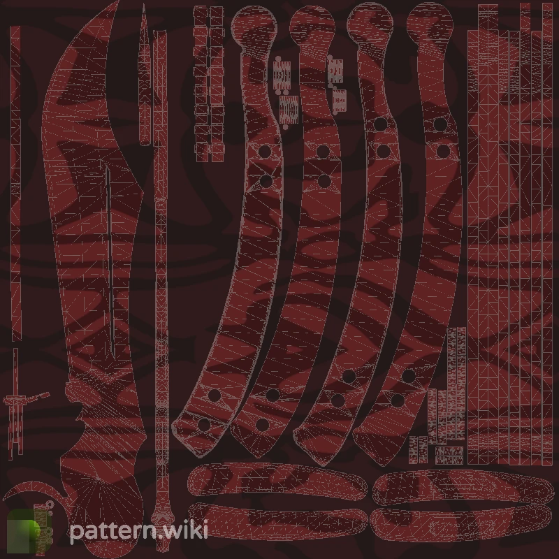 Butterfly Knife Slaughter seed 58 pattern template