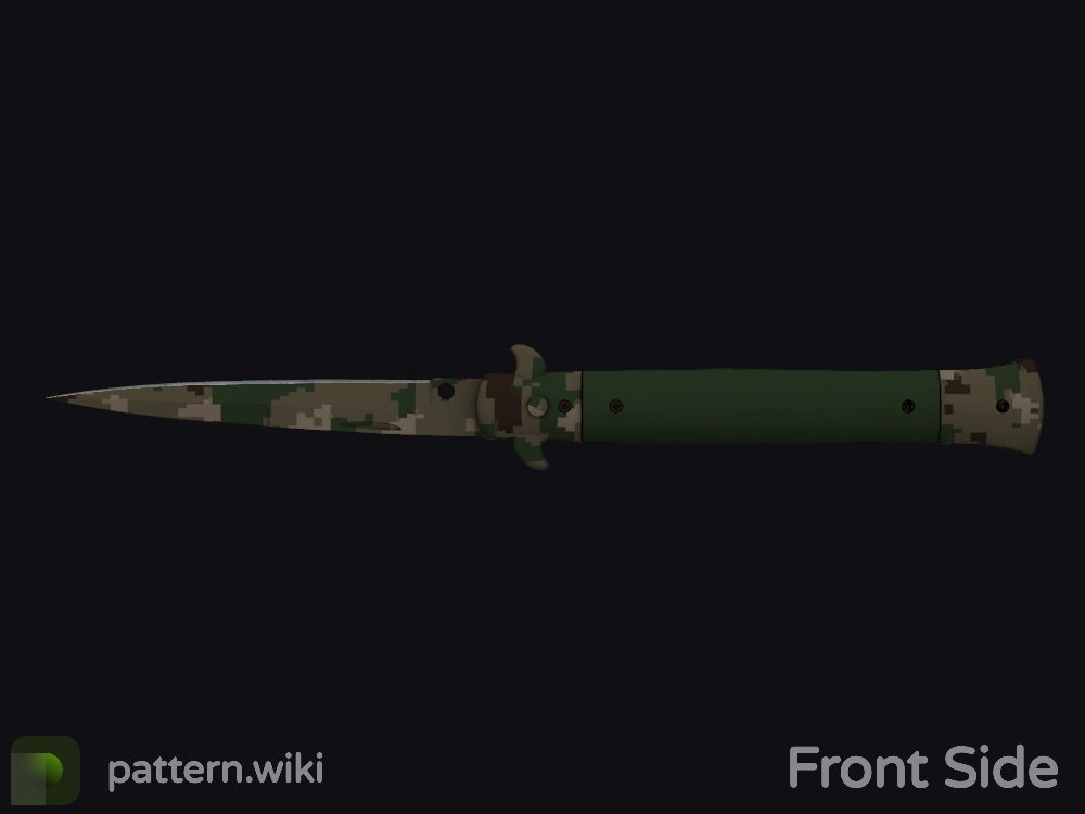 Stiletto Knife Forest DDPAT seed 619