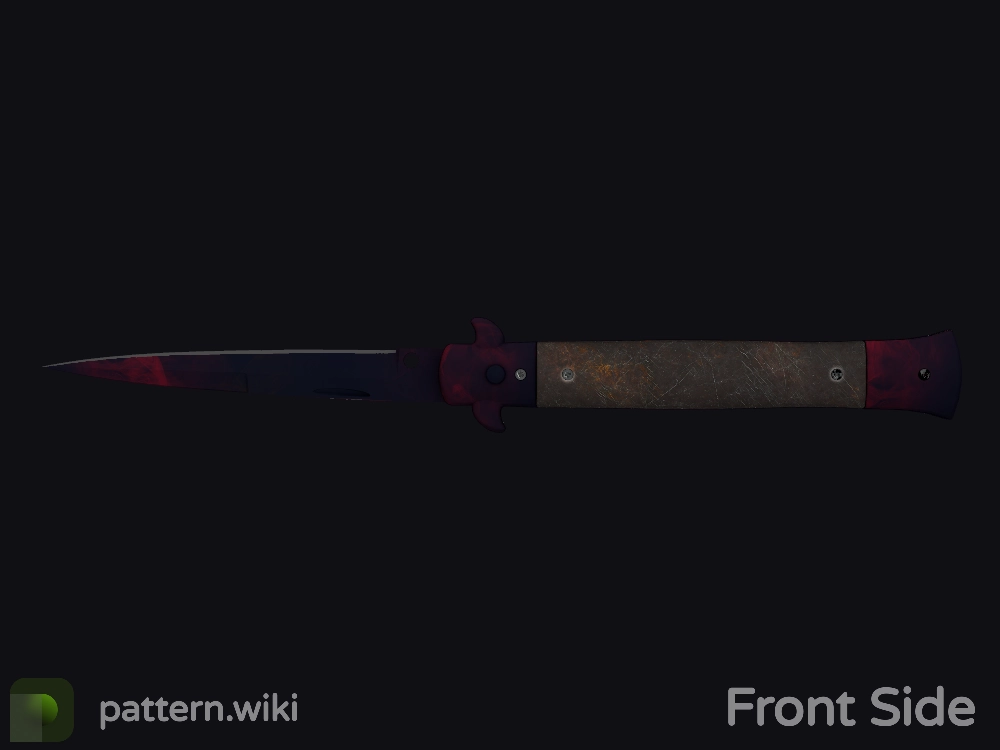 Stiletto Knife Doppler seed 589