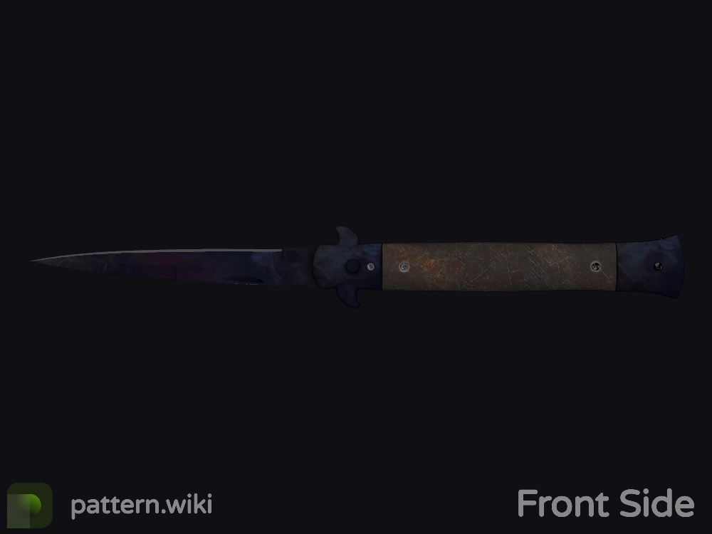 Stiletto Knife Doppler seed 617