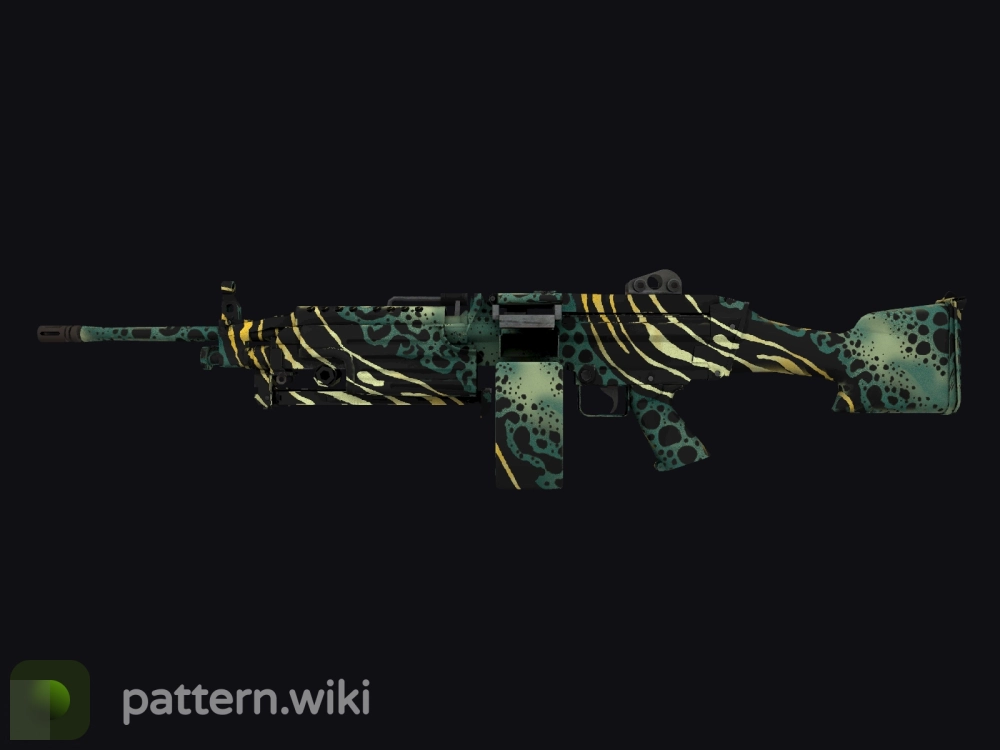 M249 Emerald Poison Dart seed 922