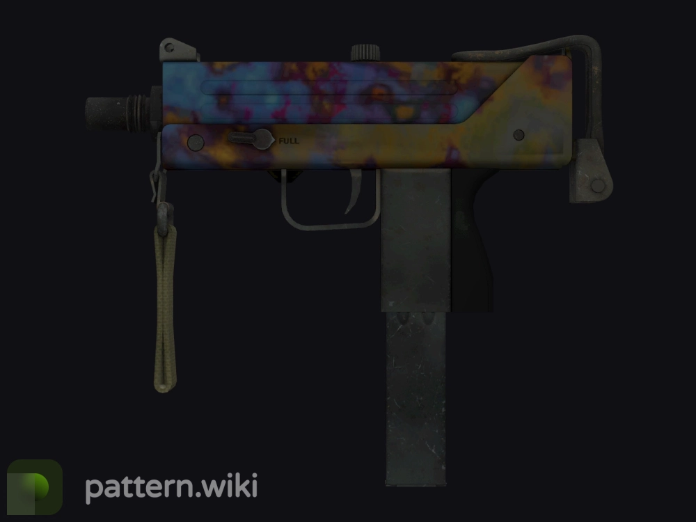 MAC-10 Case Hardened seed 908