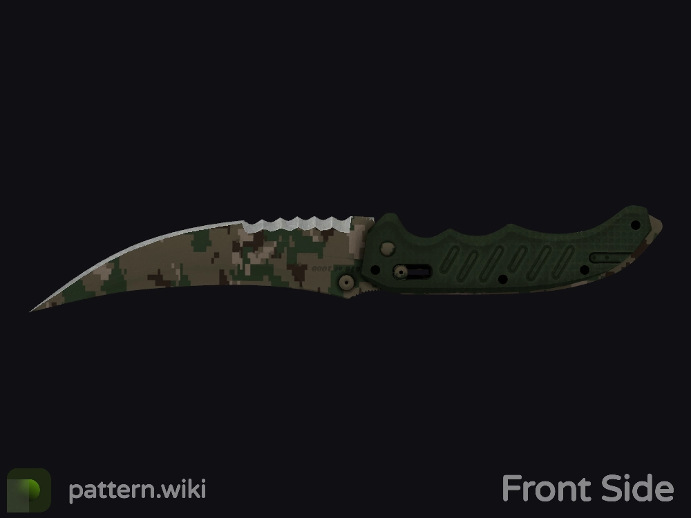 Flip Knife Forest DDPAT seed 296