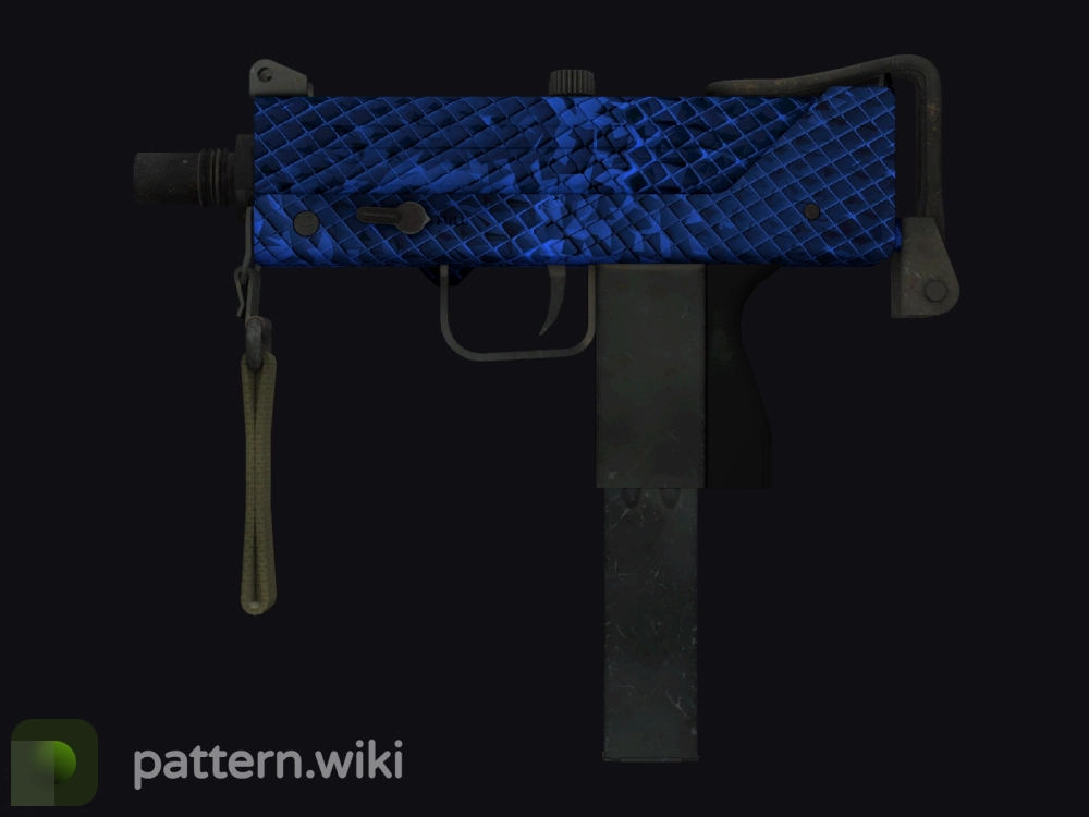 MAC-10 Lapis Gator seed 305