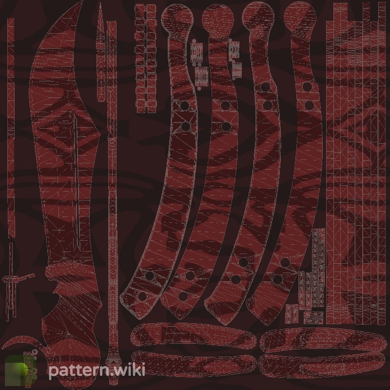 Butterfly Knife Slaughter seed 744 pattern template