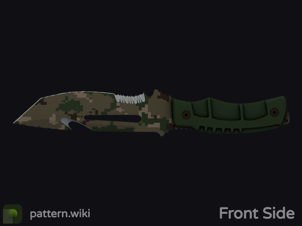 Survival Knife Forest DDPAT seed 531