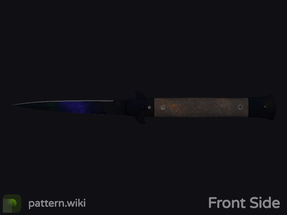 Stiletto Knife Doppler seed 532