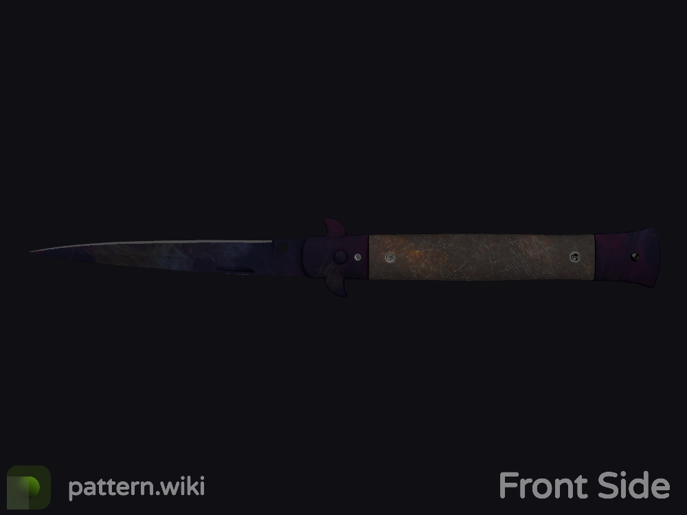 Stiletto Knife Doppler seed 39