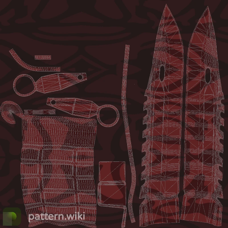 M9 Bayonet Slaughter seed 569 pattern template