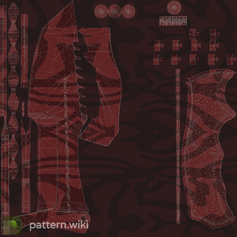 Huntsman Knife Slaughter seed 604 pattern template