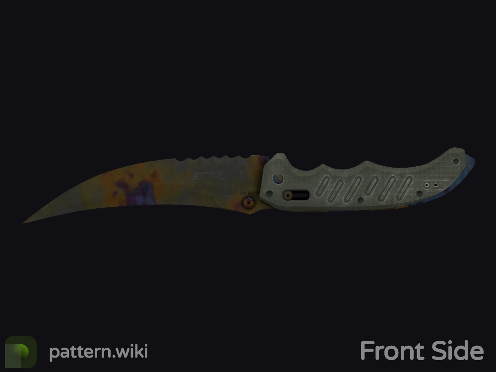 Flip Knife Case Hardened seed 712