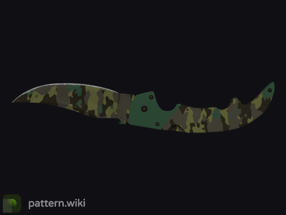 Falchion Knife Boreal Forest seed 813