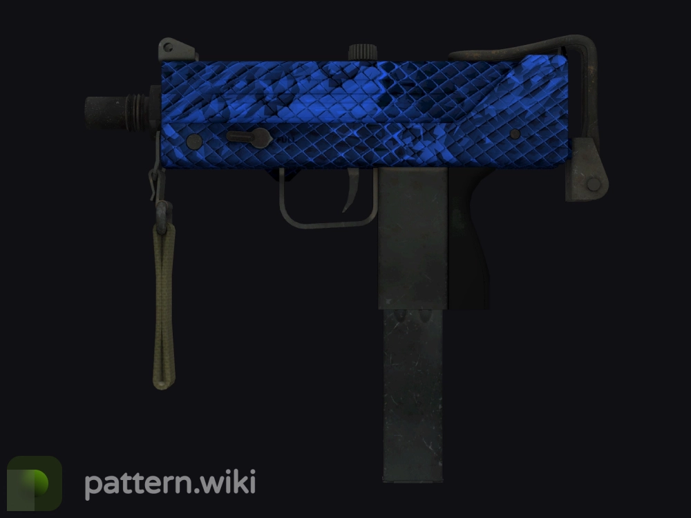 MAC-10 Lapis Gator seed 288