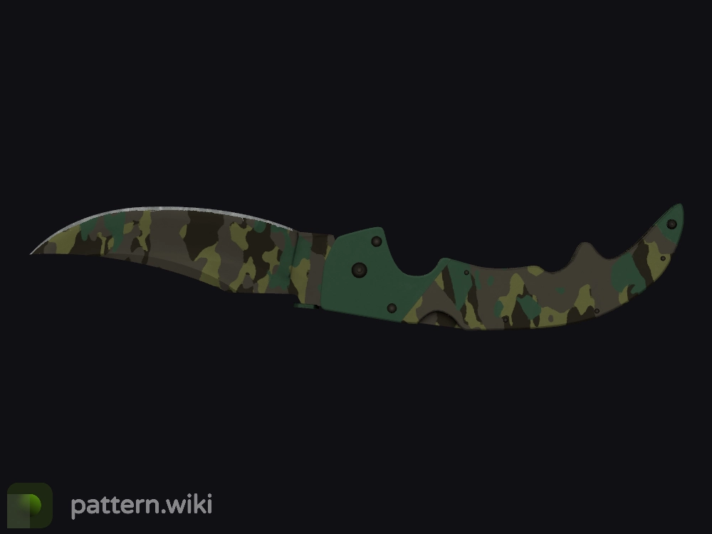 Falchion Knife Boreal Forest seed 169