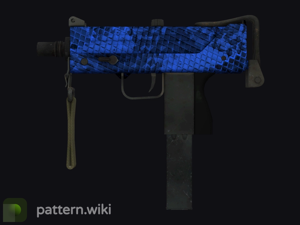 MAC-10 Lapis Gator seed 448