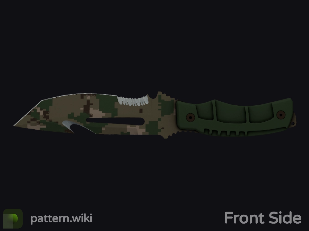 Survival Knife Forest DDPAT seed 303