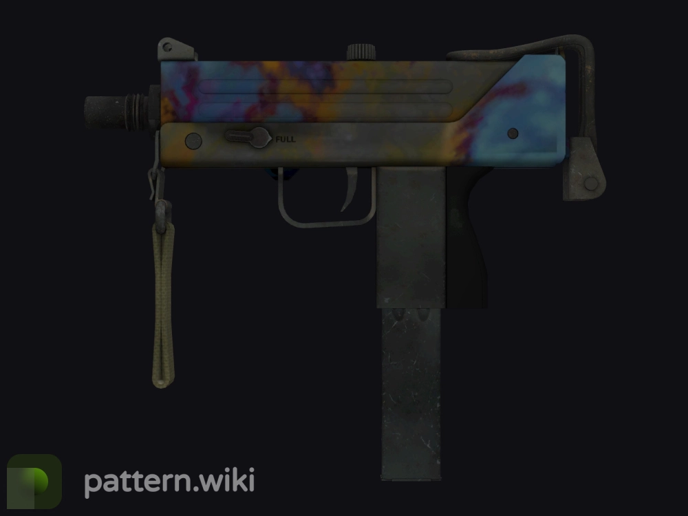 MAC-10 Case Hardened seed 710