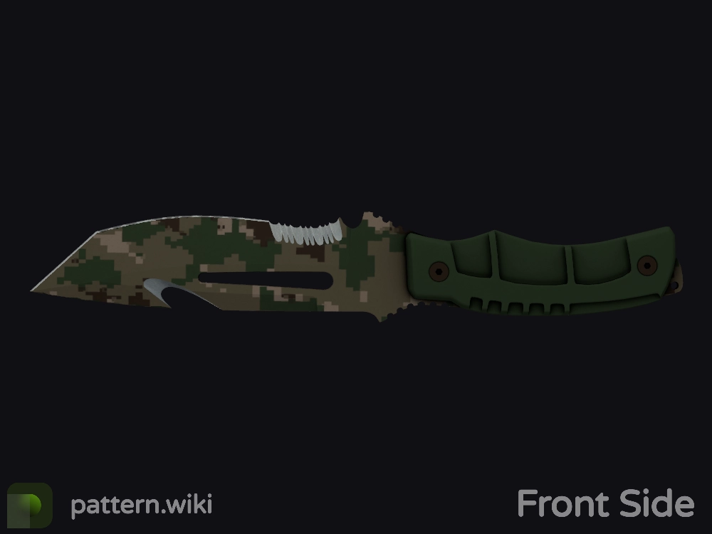 Survival Knife Forest DDPAT seed 121