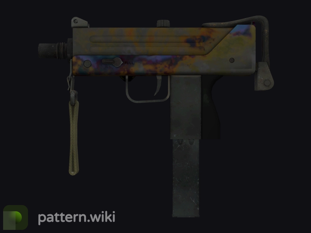 MAC-10 Case Hardened seed 800