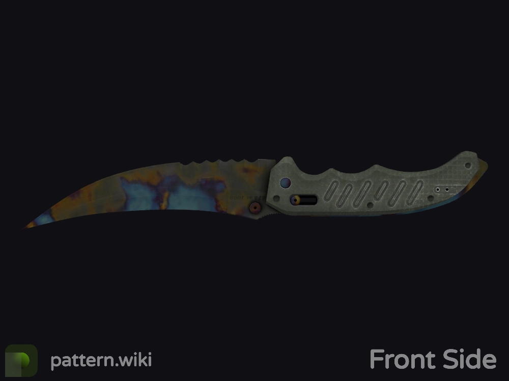 Flip Knife Case Hardened seed 383