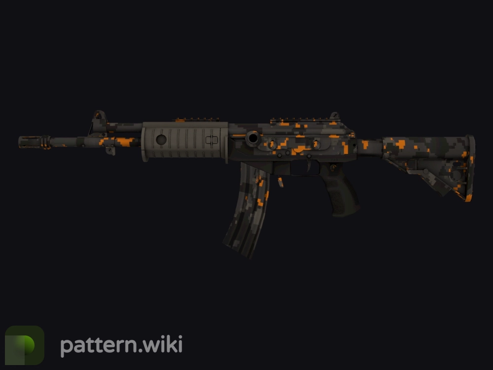 Galil AR Orange DDPAT seed 115