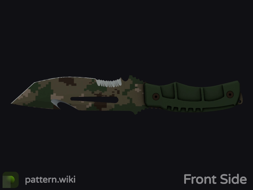 Survival Knife Forest DDPAT seed 119