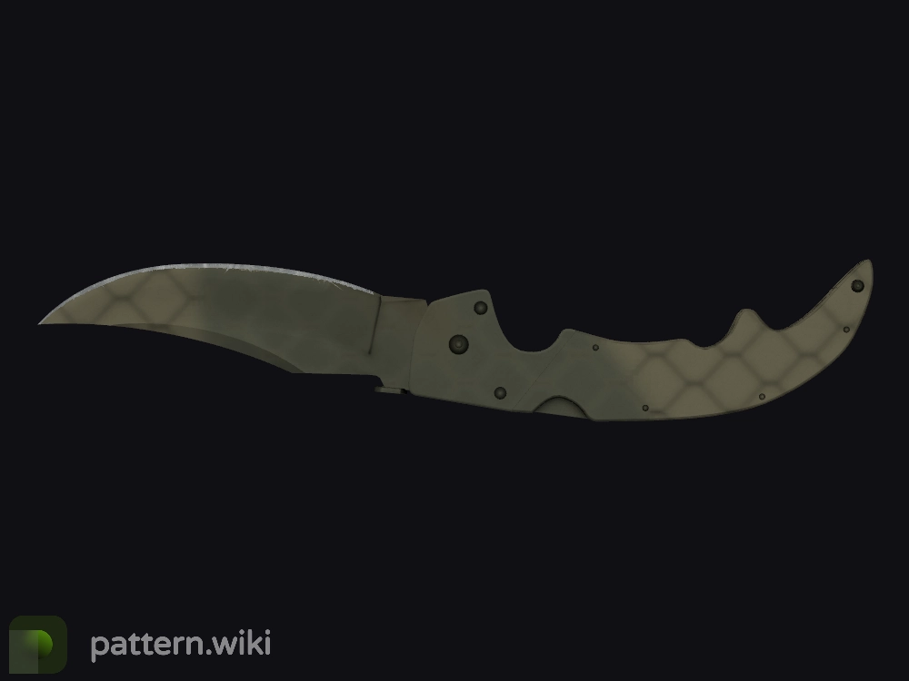 Falchion Knife Safari Mesh seed 6