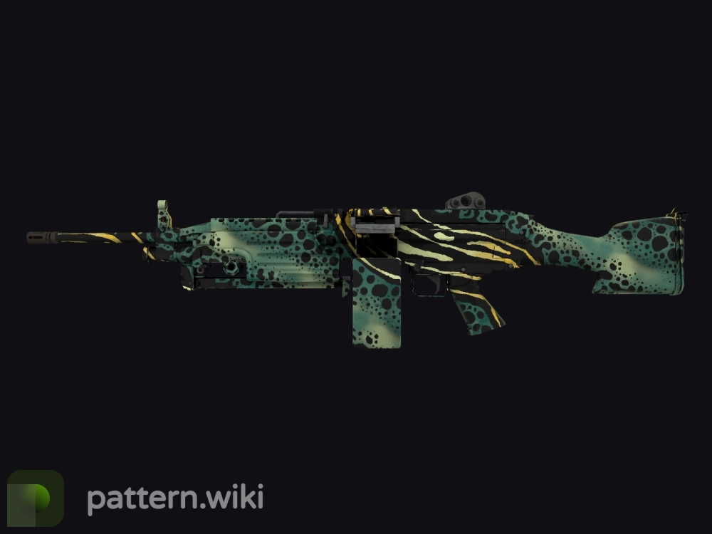 M249 Emerald Poison Dart seed 910