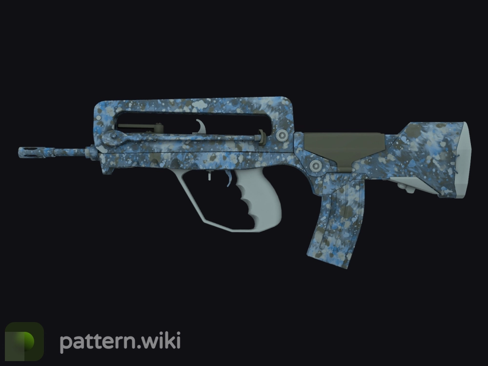 FAMAS Cyanospatter seed 782