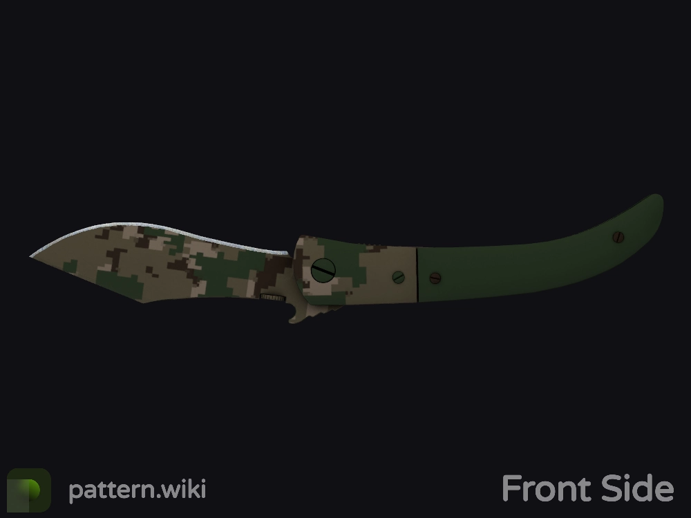 Navaja Knife Forest DDPAT seed 766