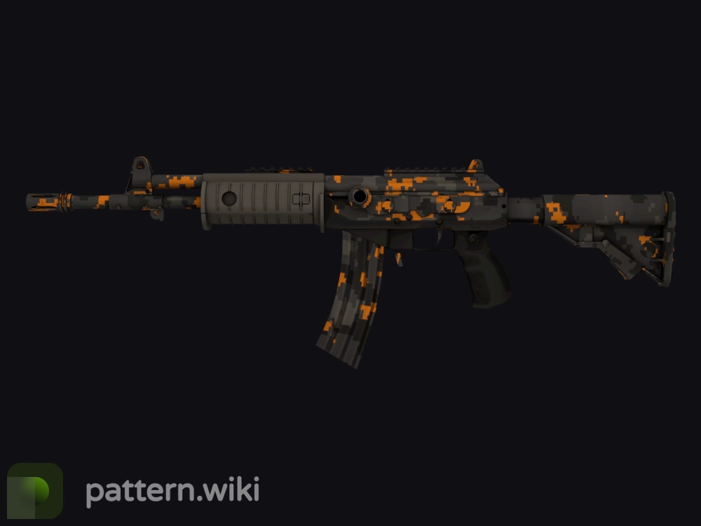 Galil AR Orange DDPAT seed 812