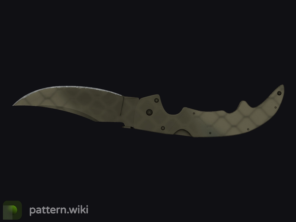 Falchion Knife Safari Mesh seed 774