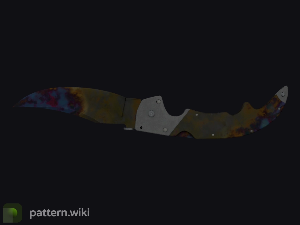 Falchion Knife Case Hardened seed 966