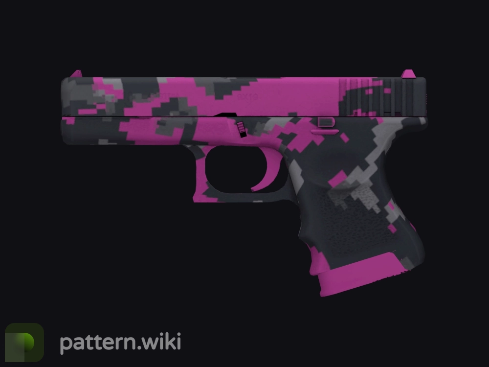 Glock-18 Pink DDPAT seed 801