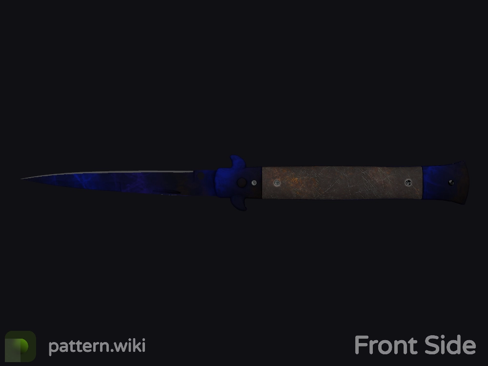 Stiletto Knife Doppler seed 733