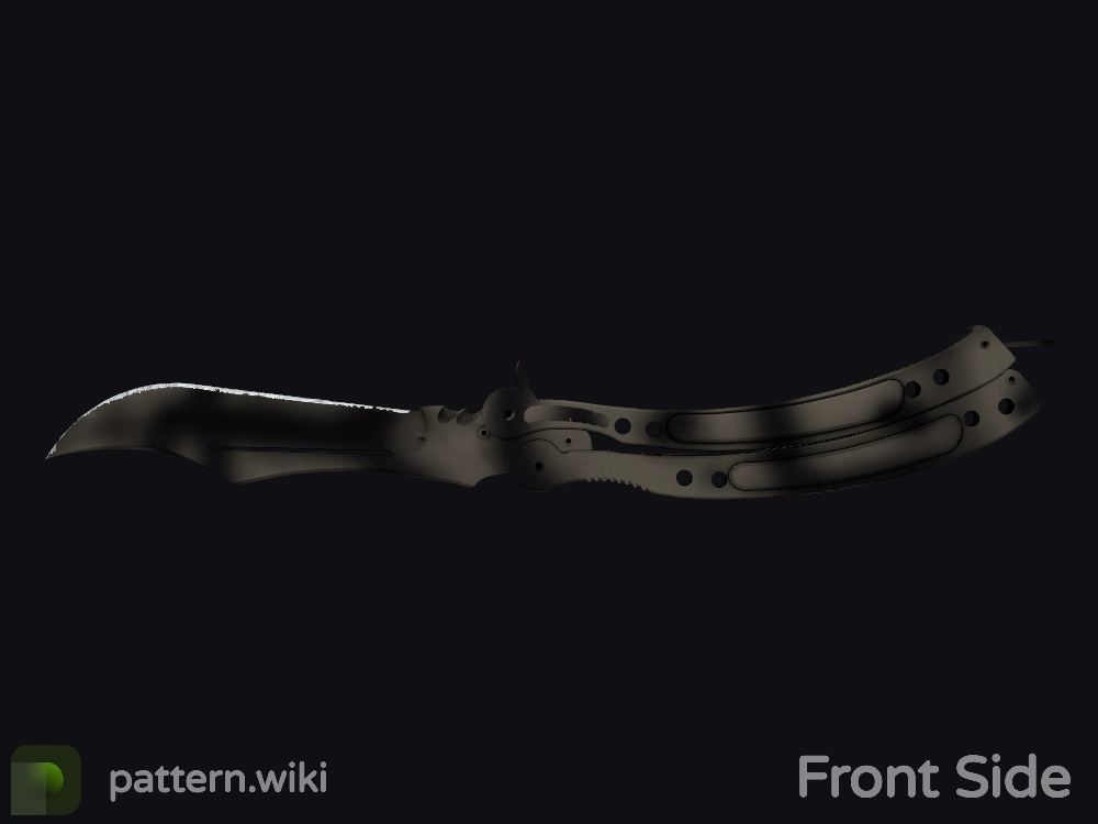 Butterfly Knife Scorched seed 689