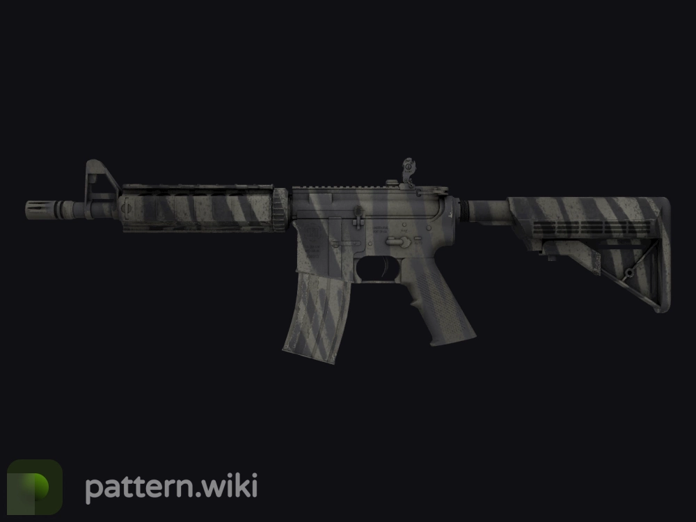 M4A4 Faded Zebra seed 13