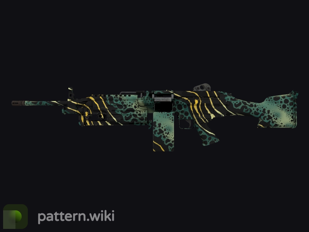 M249 Emerald Poison Dart seed 626