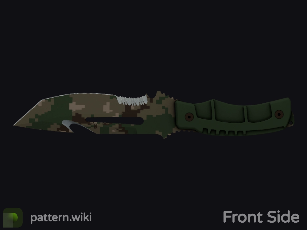 Survival Knife Forest DDPAT seed 118