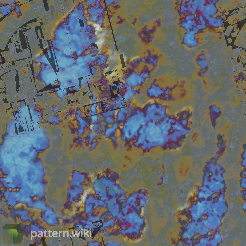 AK-47 Case Hardened seed 157 pattern template