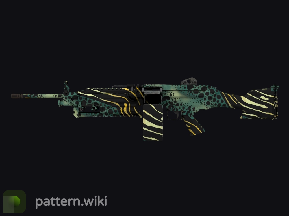 M249 Emerald Poison Dart seed 778