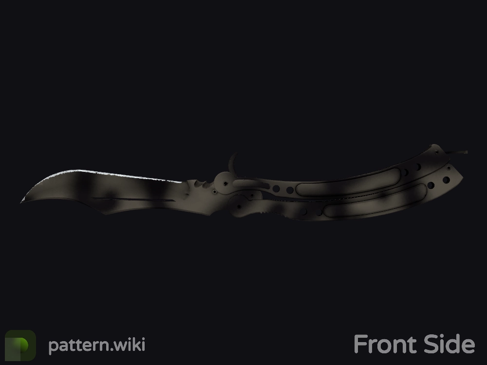 Butterfly Knife Scorched seed 952