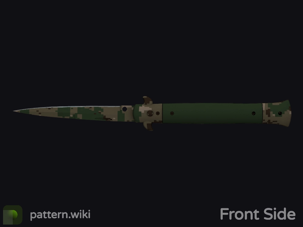 Stiletto Knife Forest DDPAT seed 439