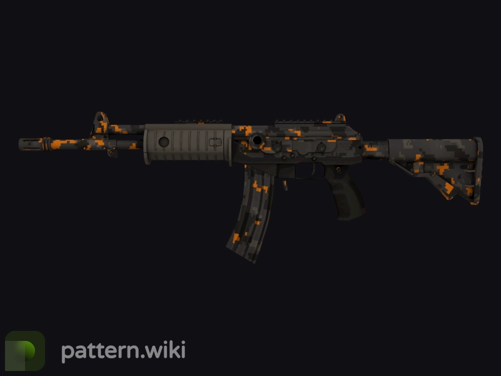 Galil AR Orange DDPAT seed 636