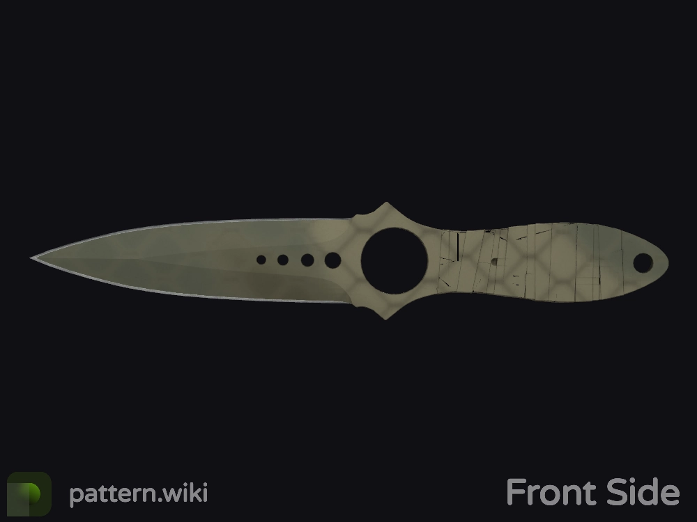 Skeleton Knife Safari Mesh seed 388