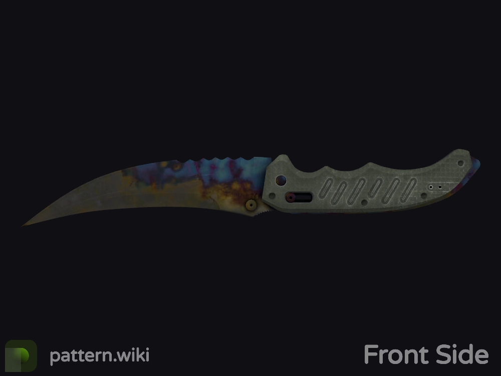 Flip Knife Case Hardened seed 318