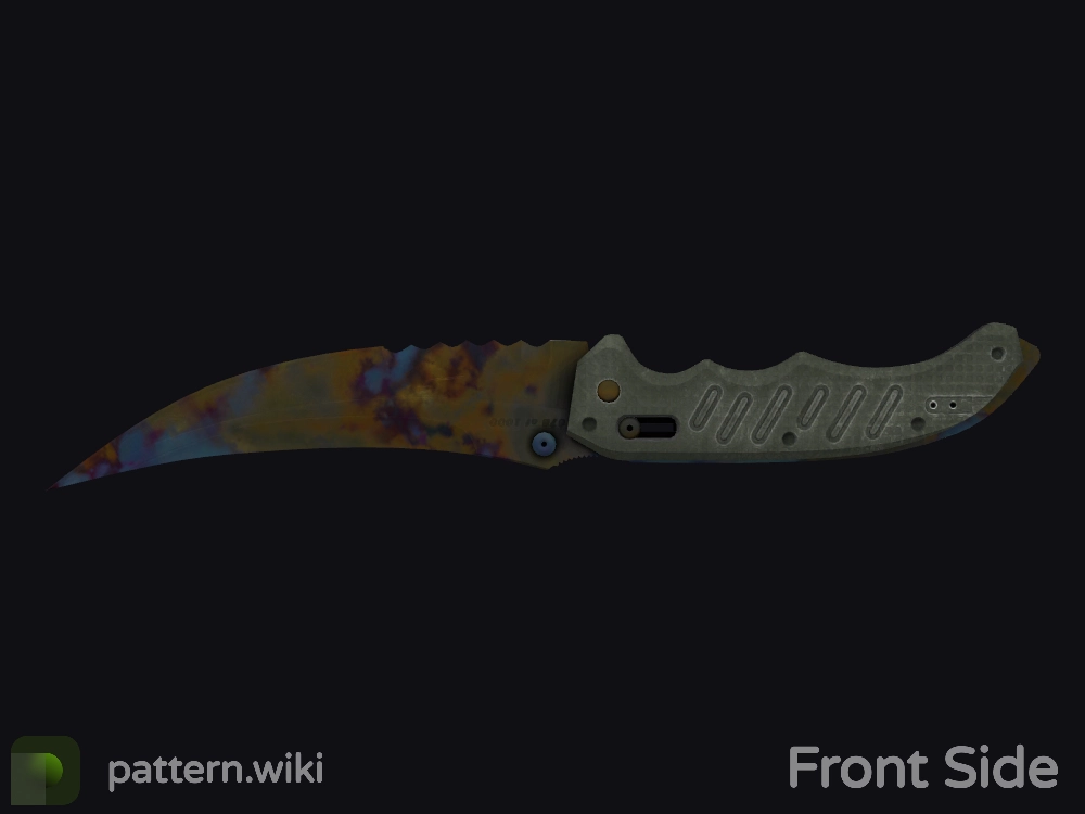 Flip Knife Case Hardened seed 841